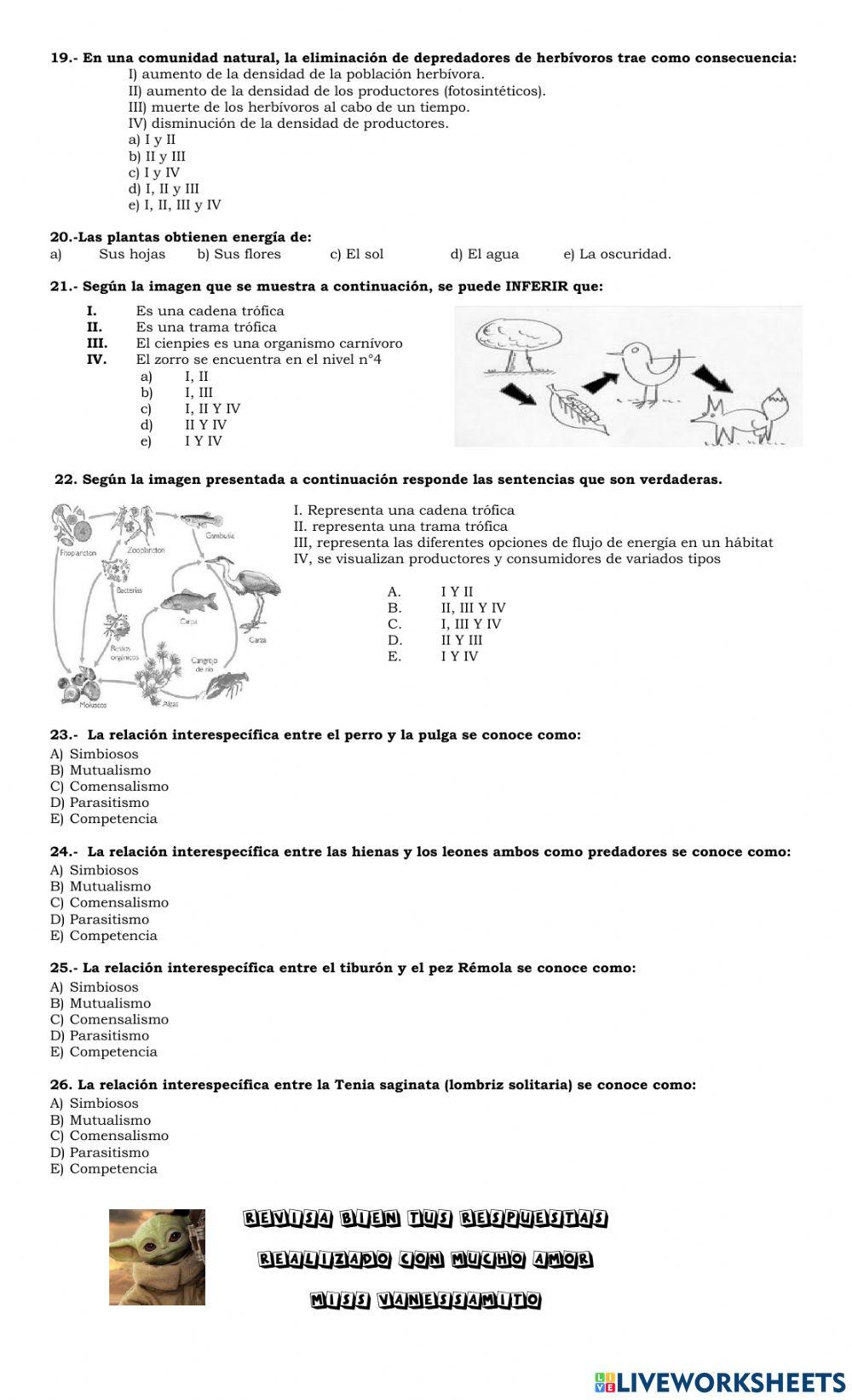Flujo de la materia y energia