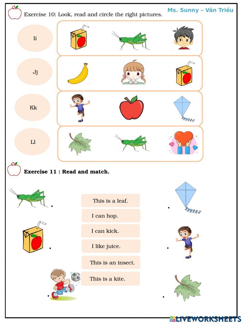 Review Unit 8- I learn smart start grade 1- Ms Sunny