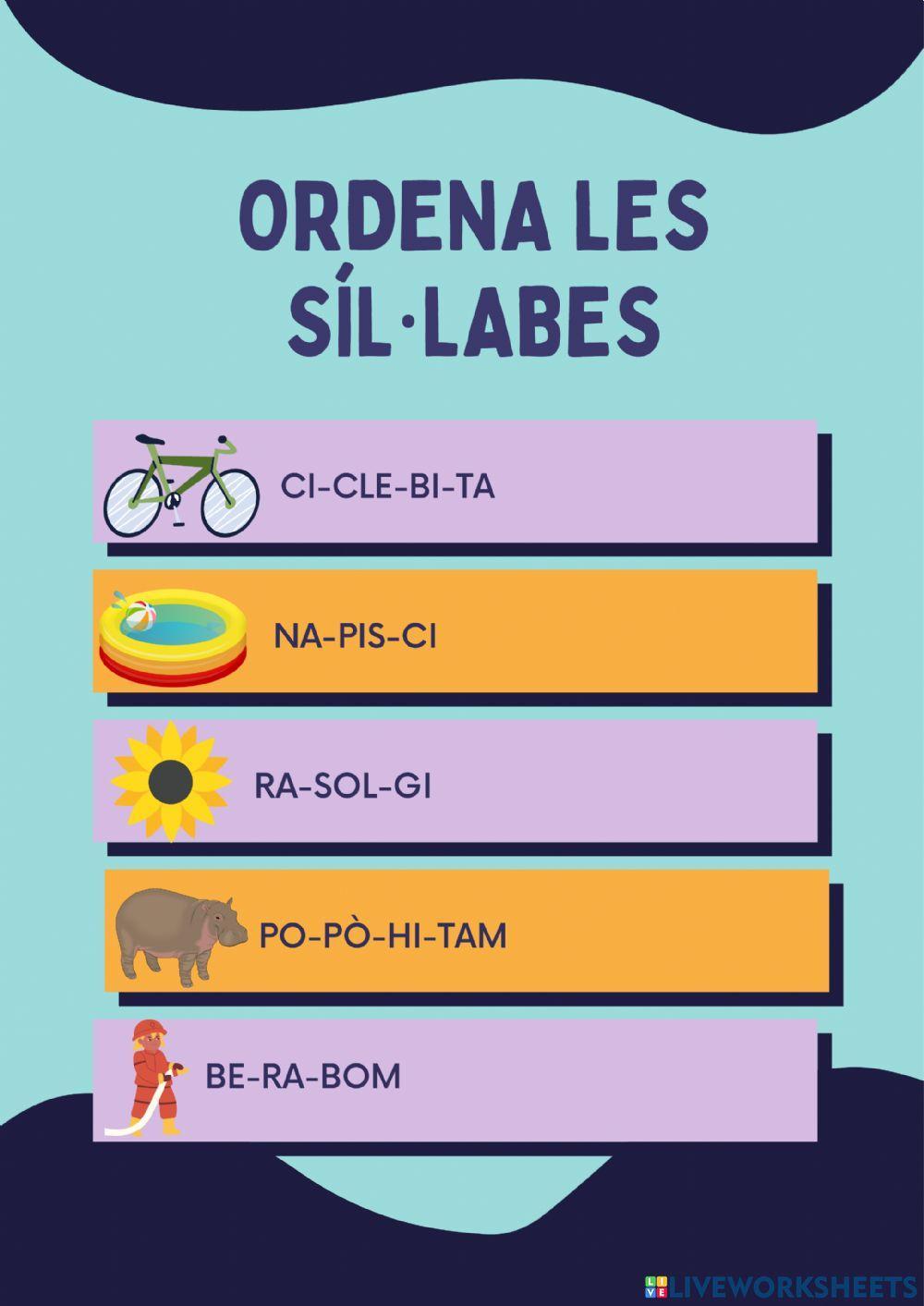 Les síl·labes