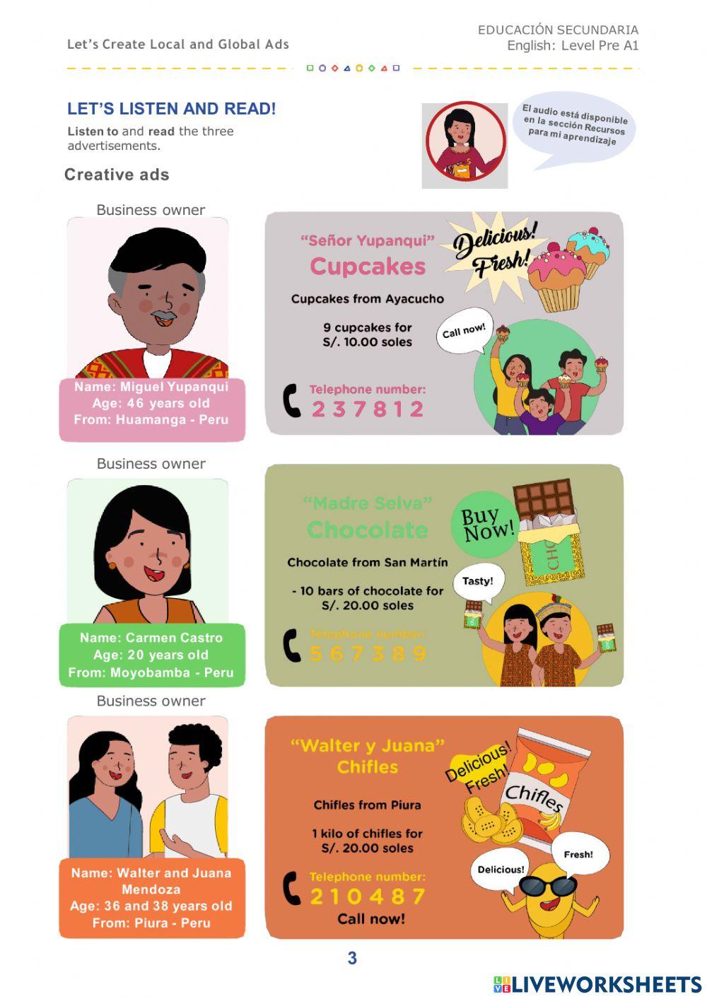 Activity 1: Let´s create local and Global Ads prea1 EDA2 irc