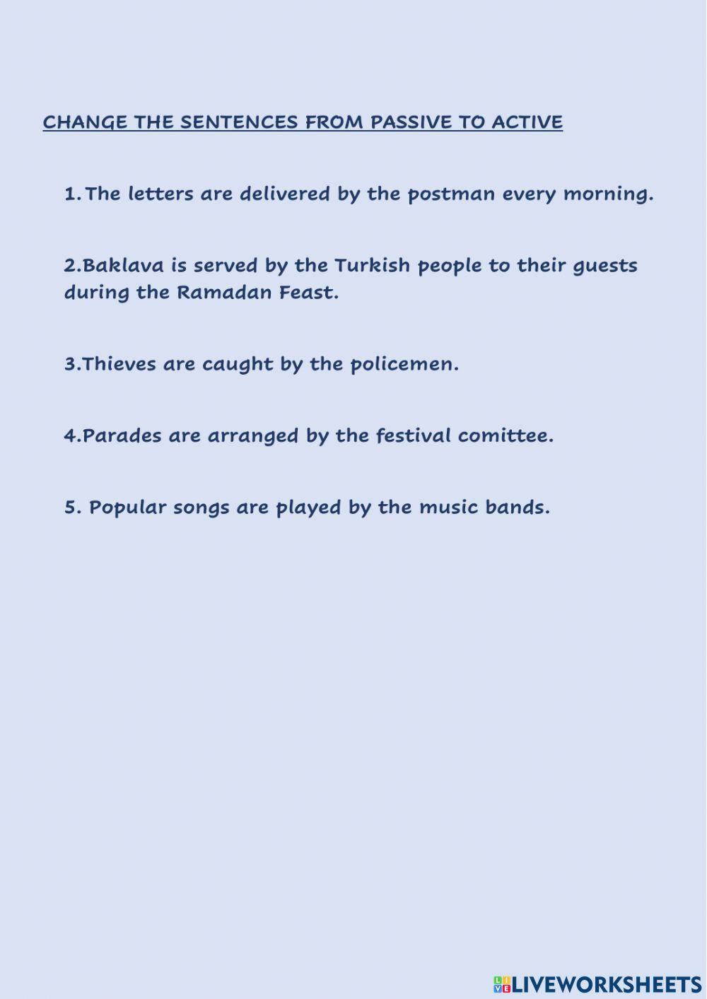 Passive Voice(present Simple)