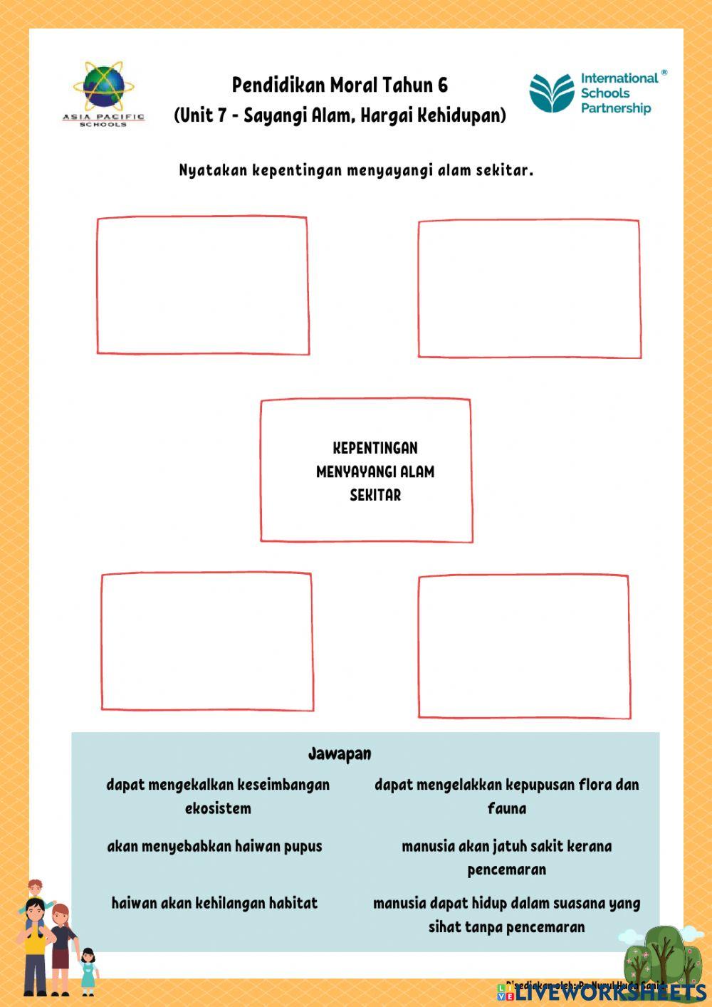 Unit 7 - Sayangi Alam Sekitar