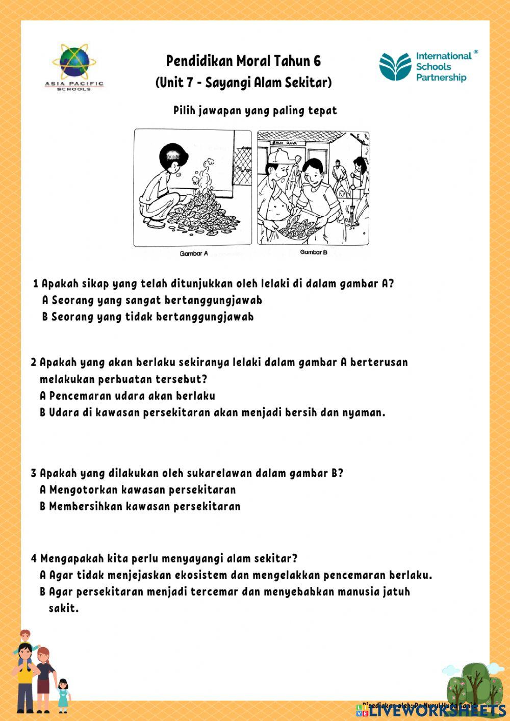 Unit 7 - Sayangi Alam Sekitar