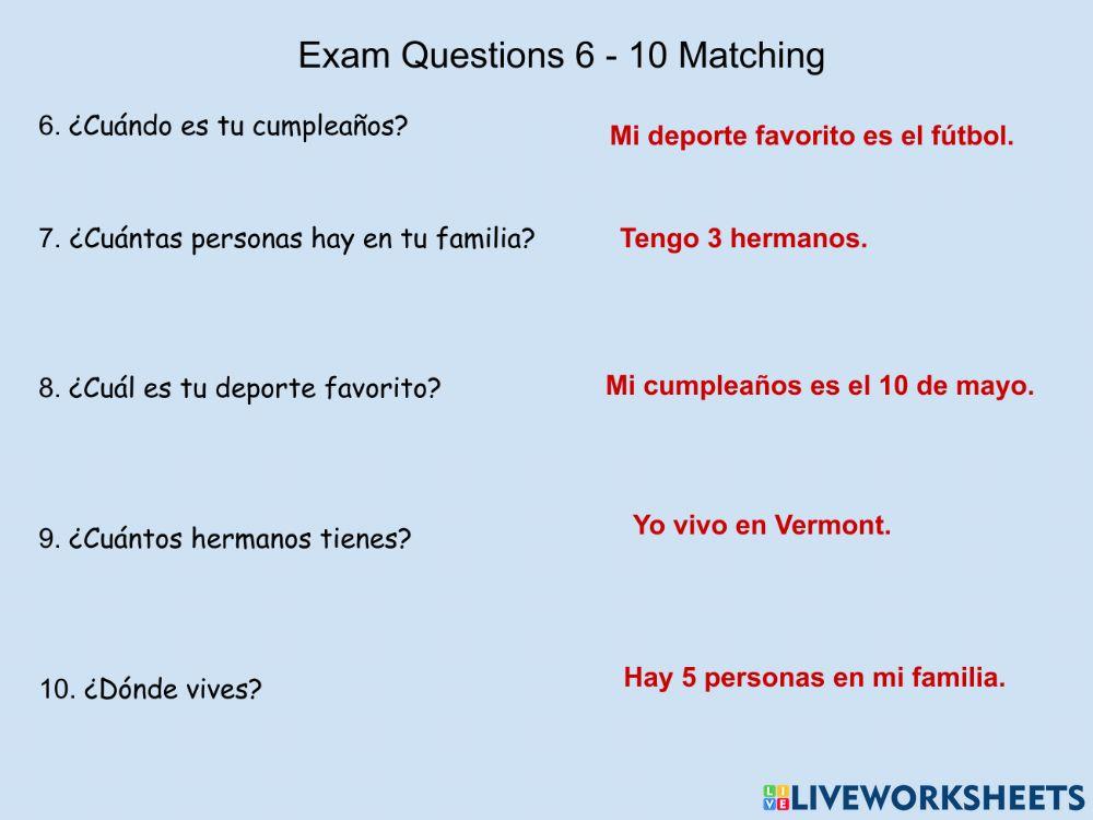 Interpersonal Question