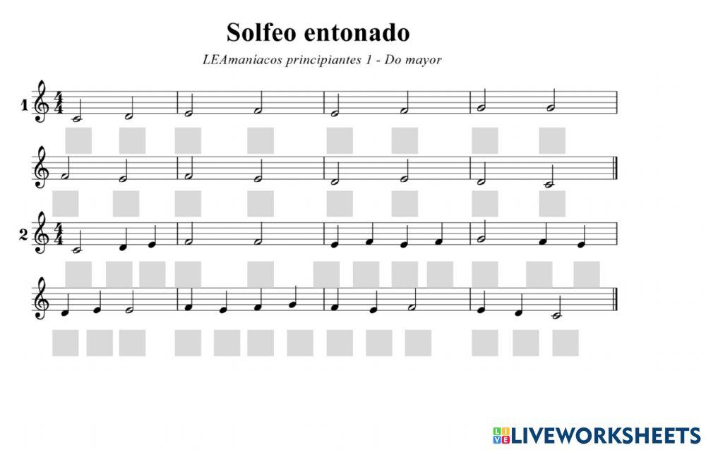 Solfeo musical