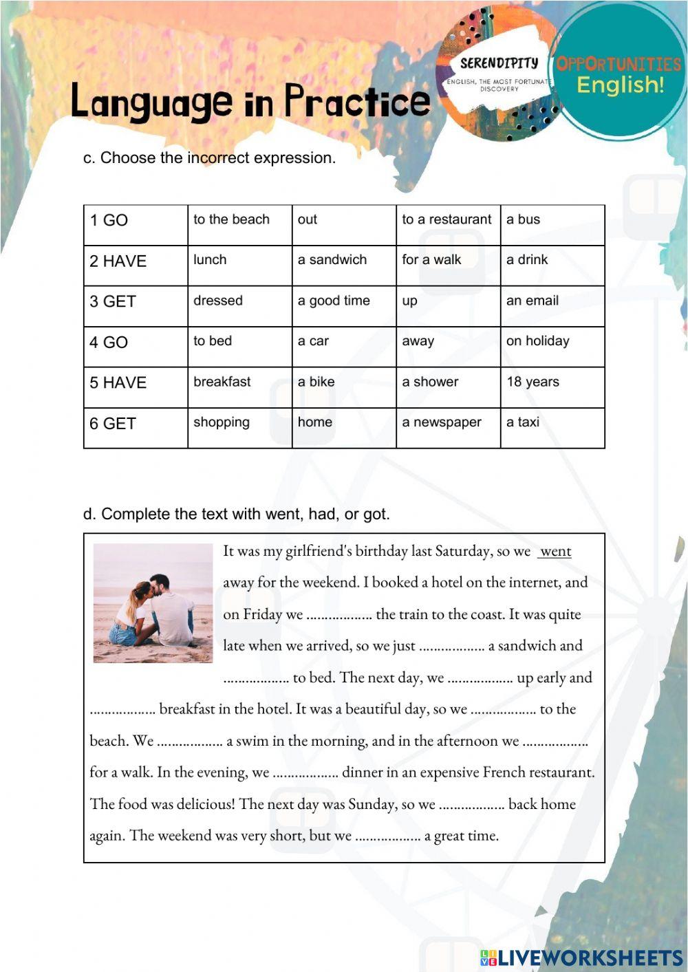 7C HW elementary worksheet | Live Worksheets