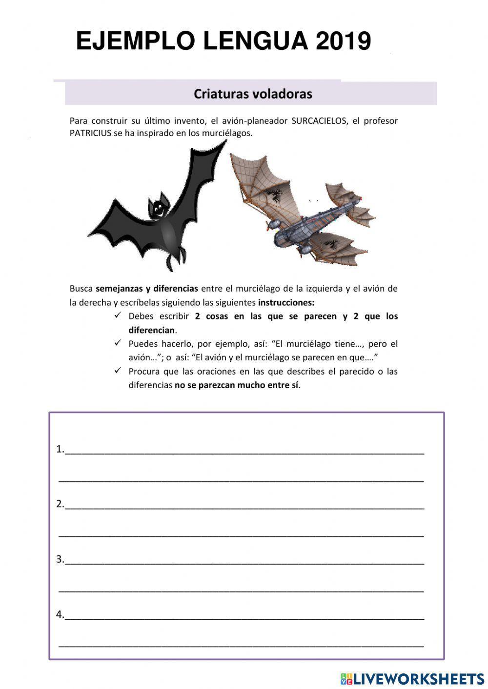 Expresion escrita lengua