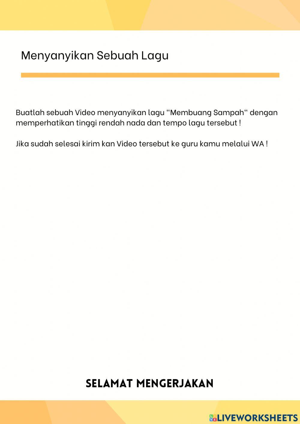 LKPD kelas 4 Tema 9 ST1 P2