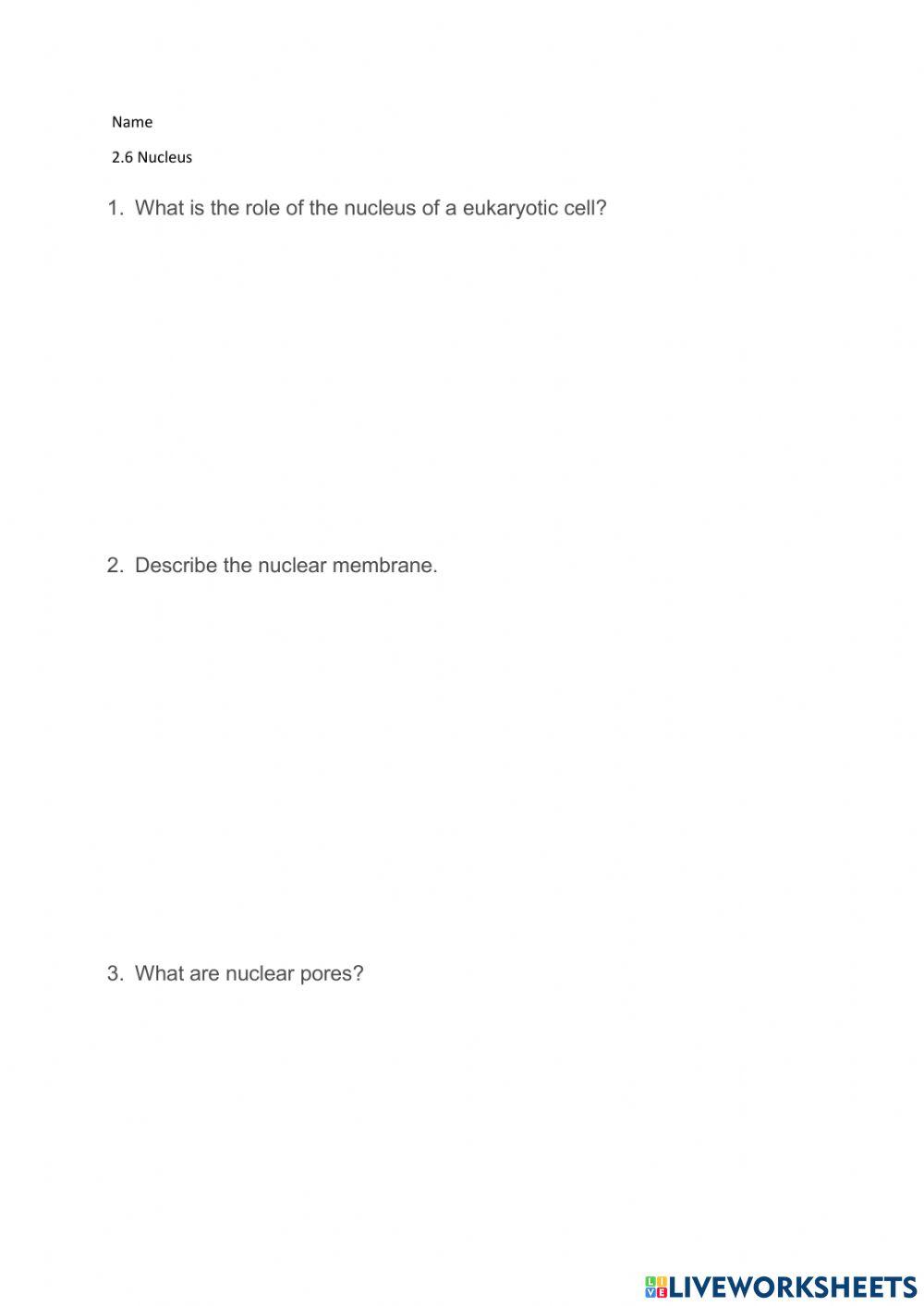 2.6 Nucleus