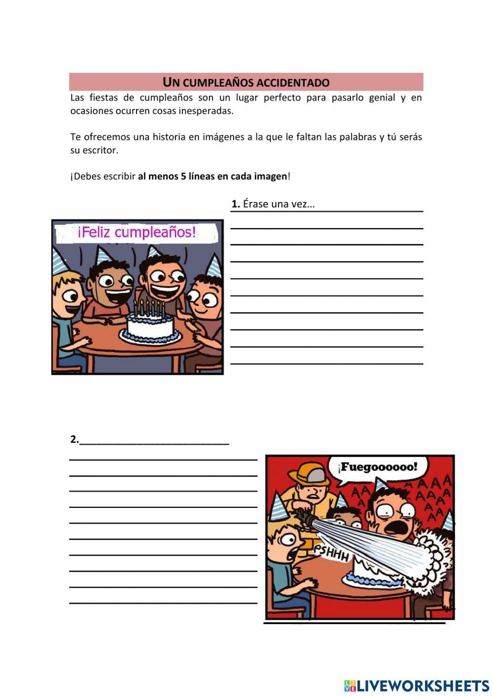 Expresion escrita lengua 3