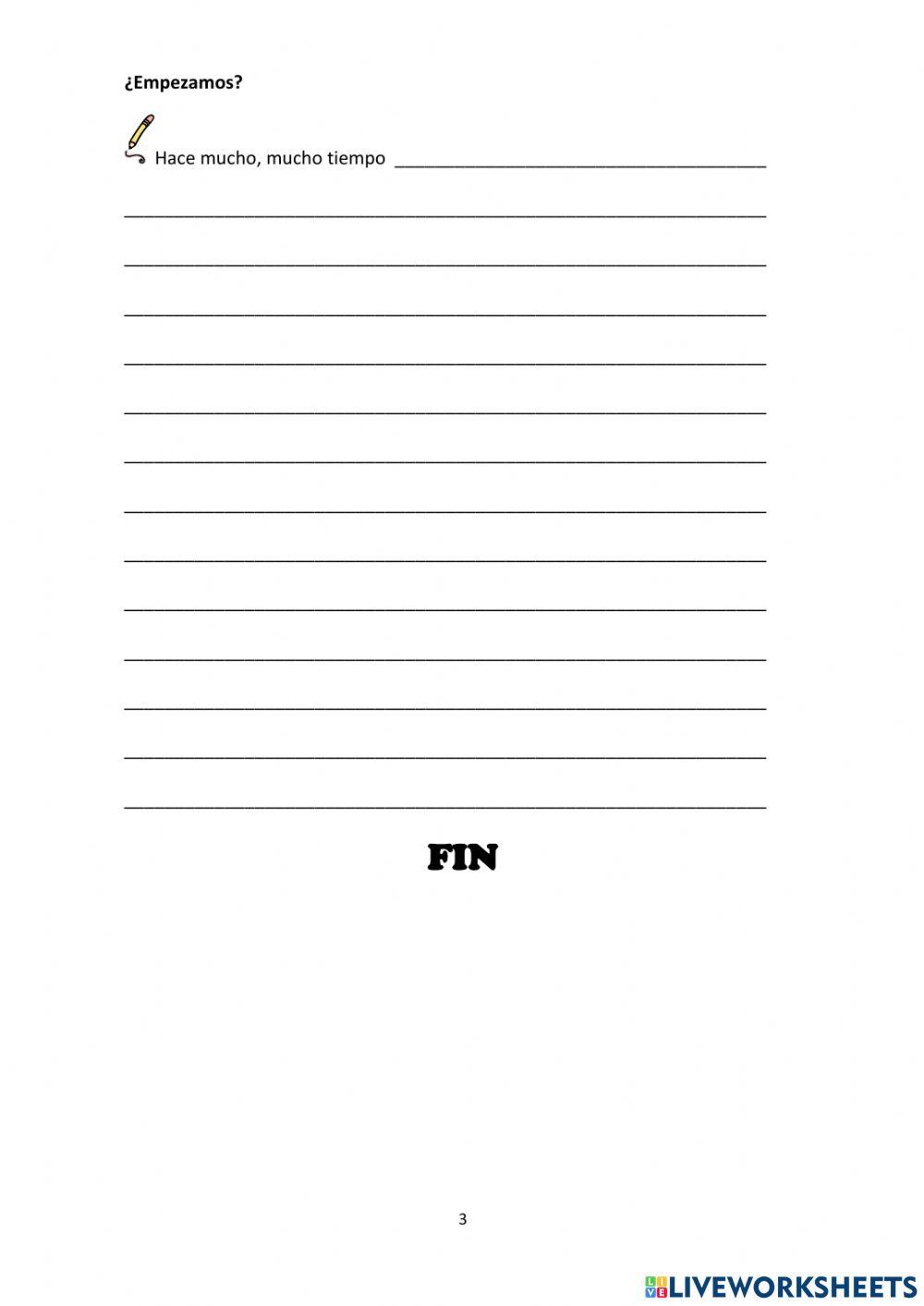 Expresion escrita lengua 5