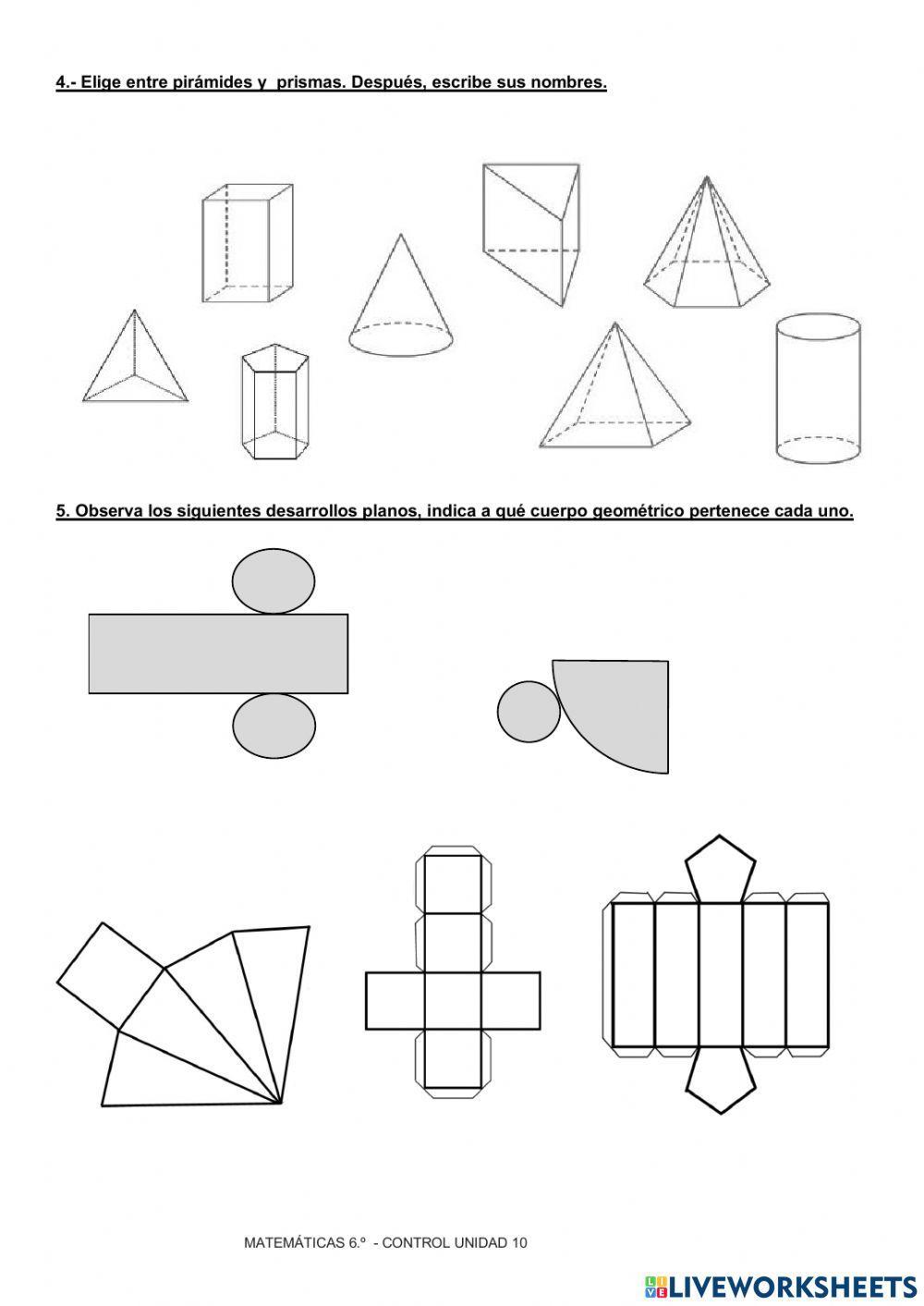 Prueba cuerpos geométricos