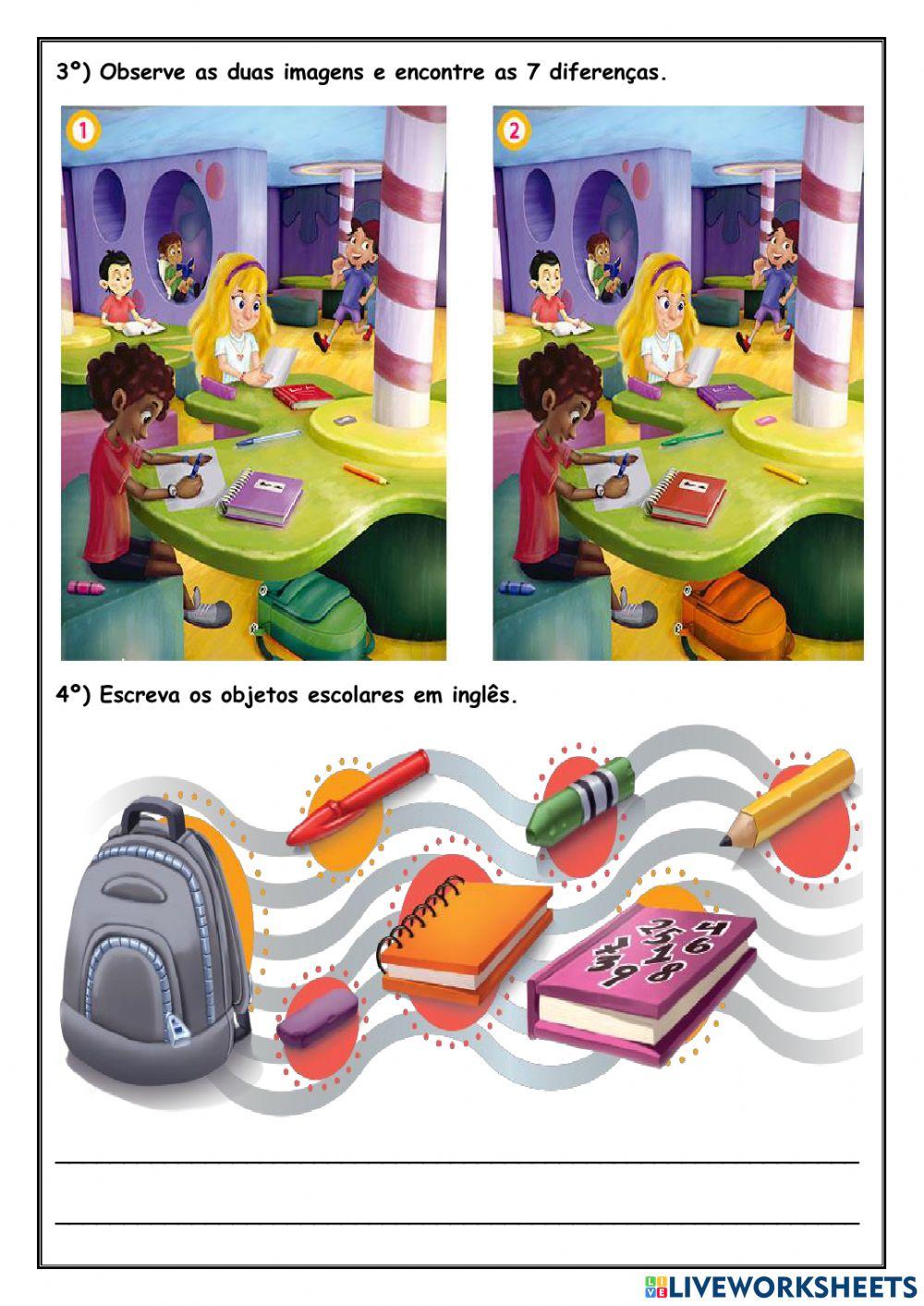 Atividade escrita e auditiva de 03-05-2021.