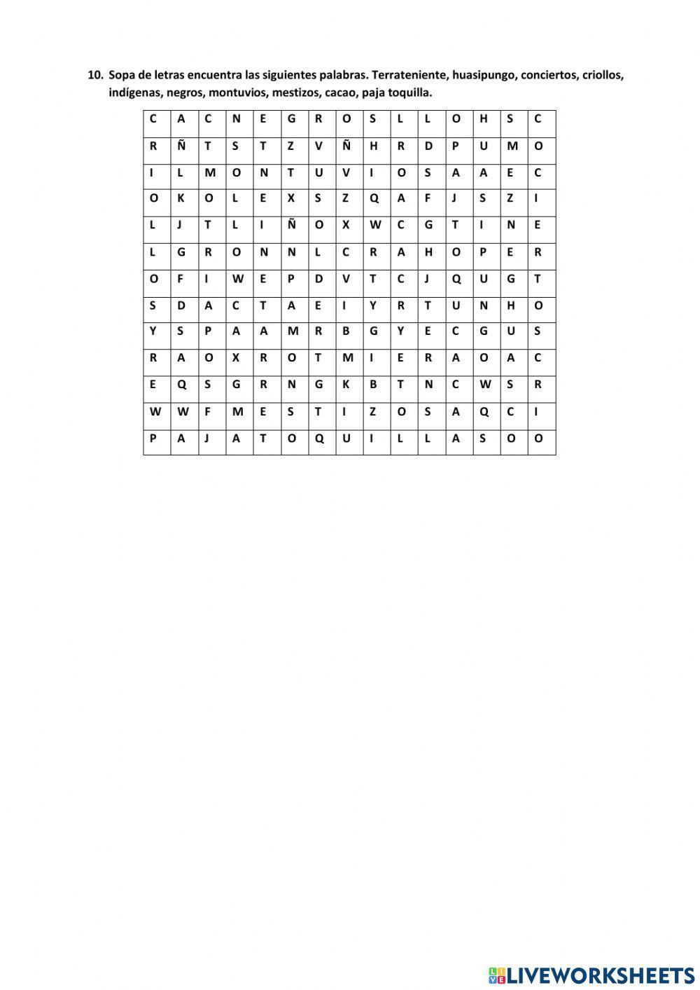 Prueba de diagnóstico EESS 7MO