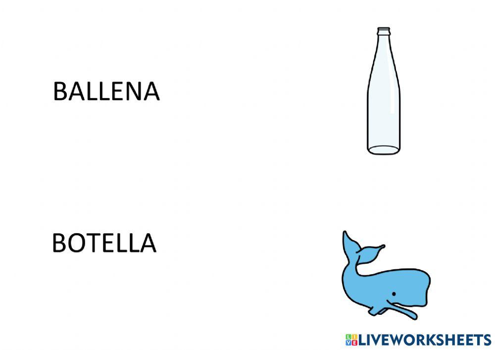 Lectura de trisílabas con B