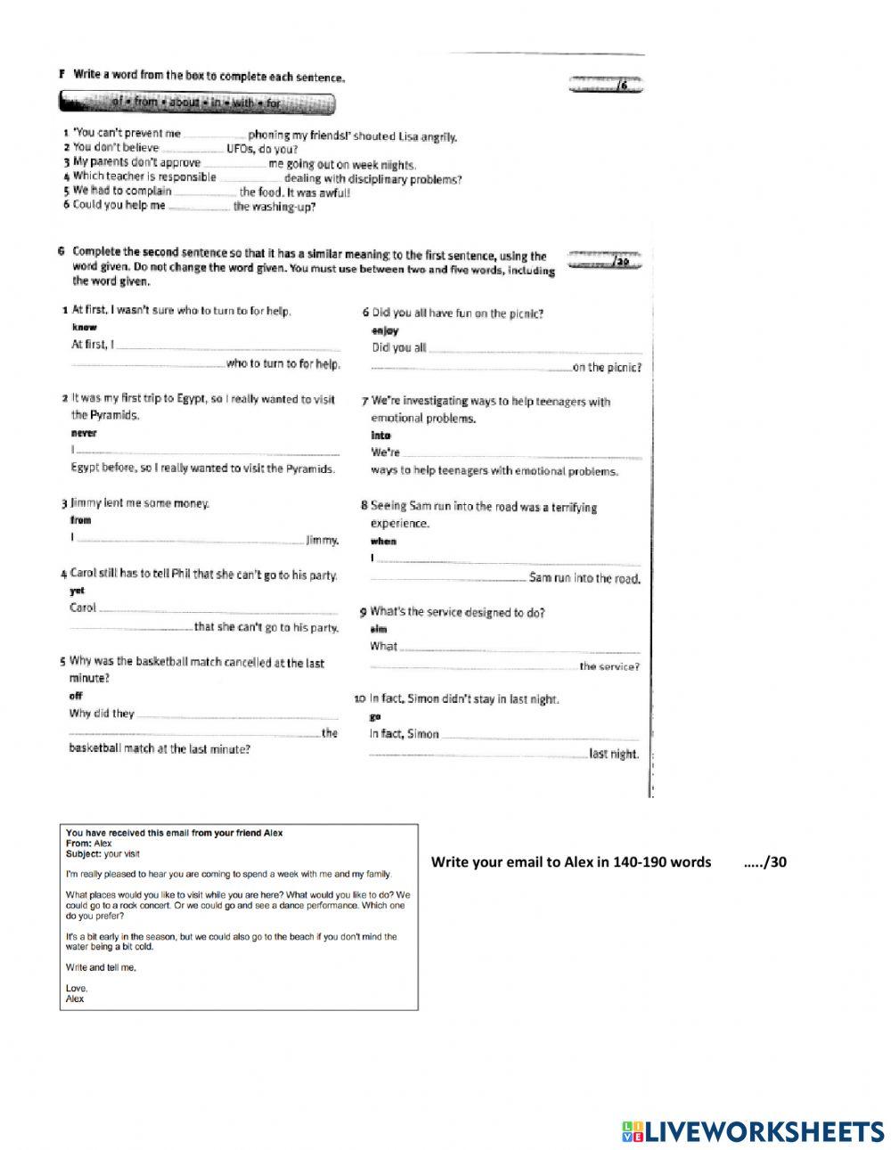 Laser B2- Test Unit 1