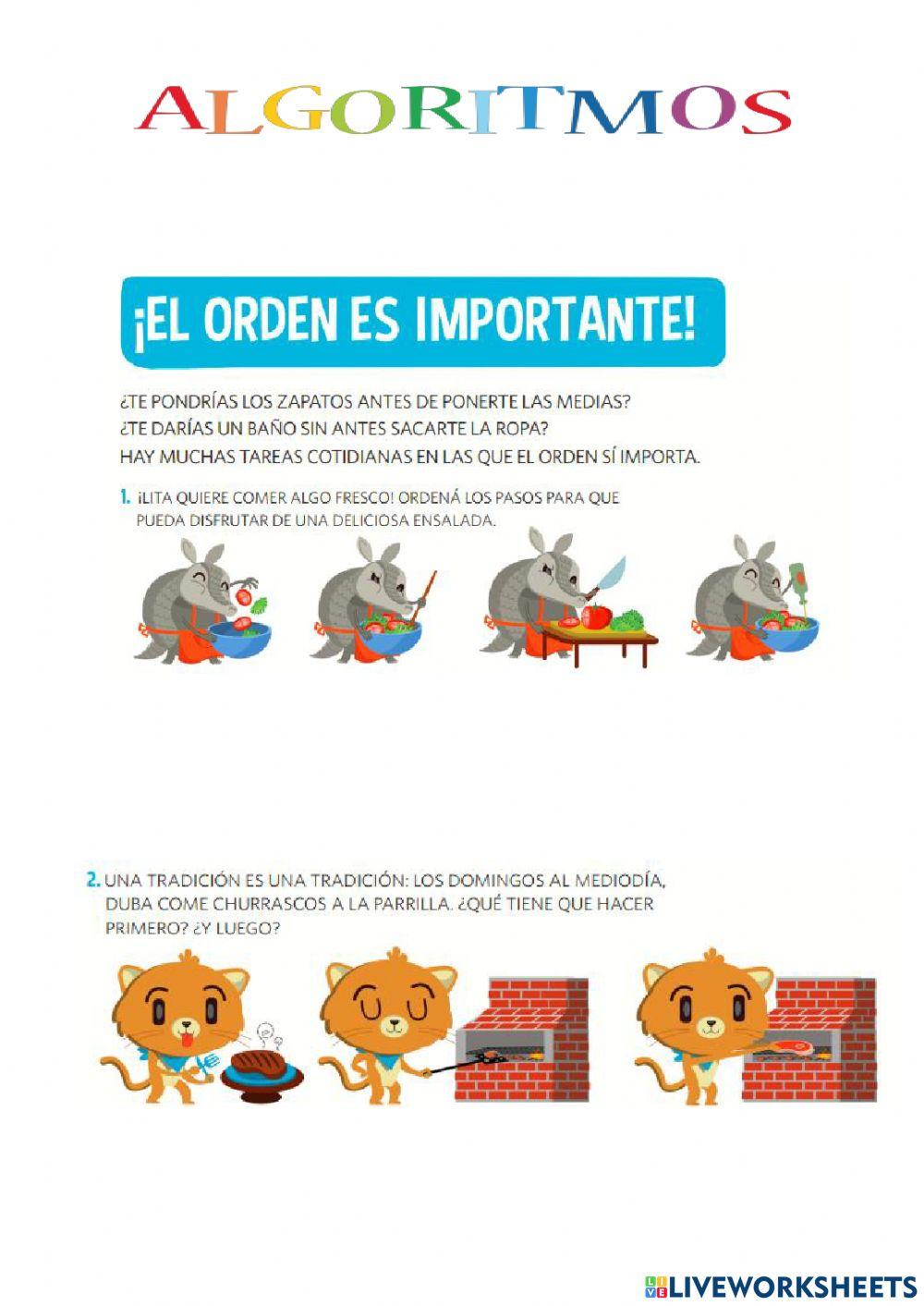 Algoritmos Algoritmos