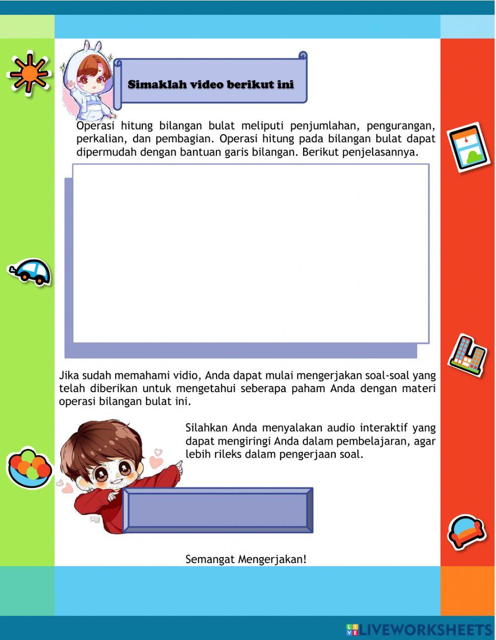 Operasi Hitung Bilangan Bulat