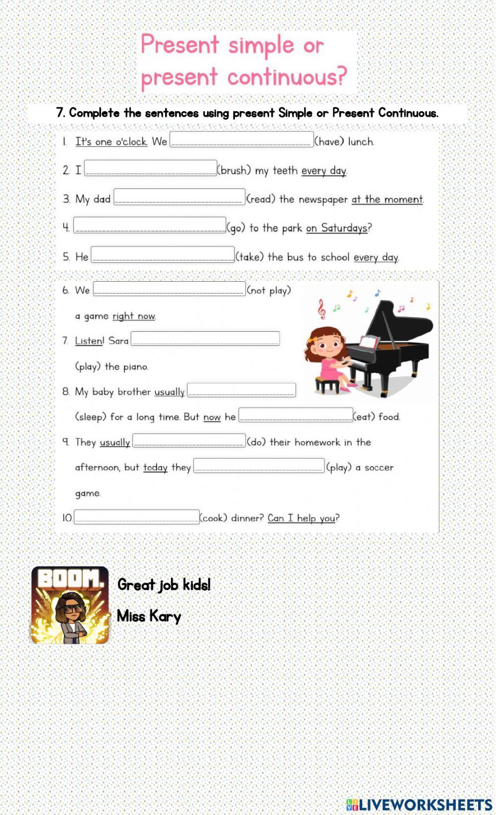 6o grado 1st week 2b