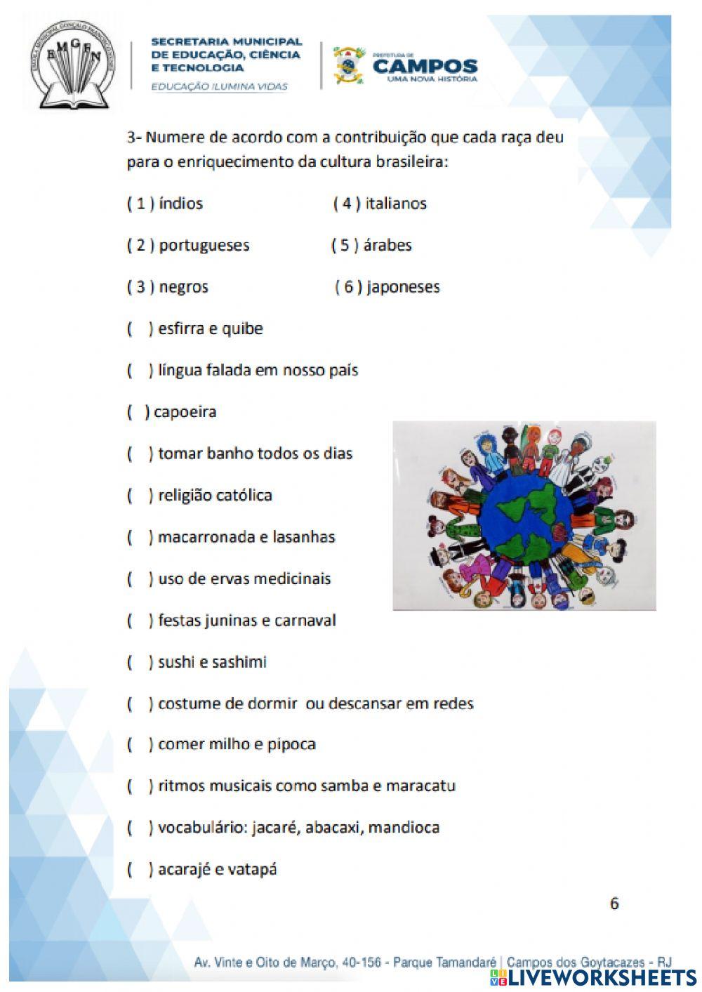 Herança cultural brasileira