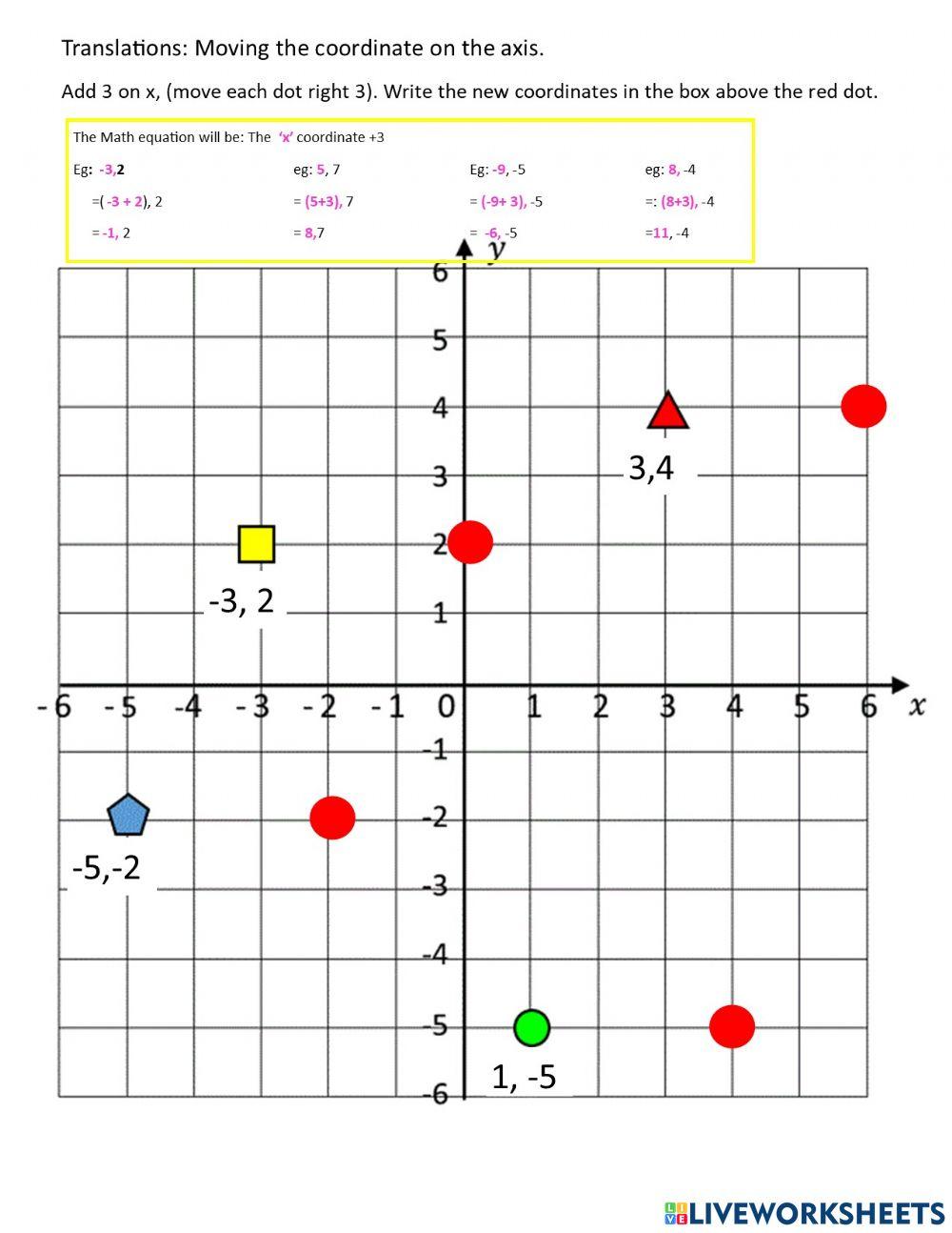 translations-on-a-coordinate-plane-worksheet-live-worksheets