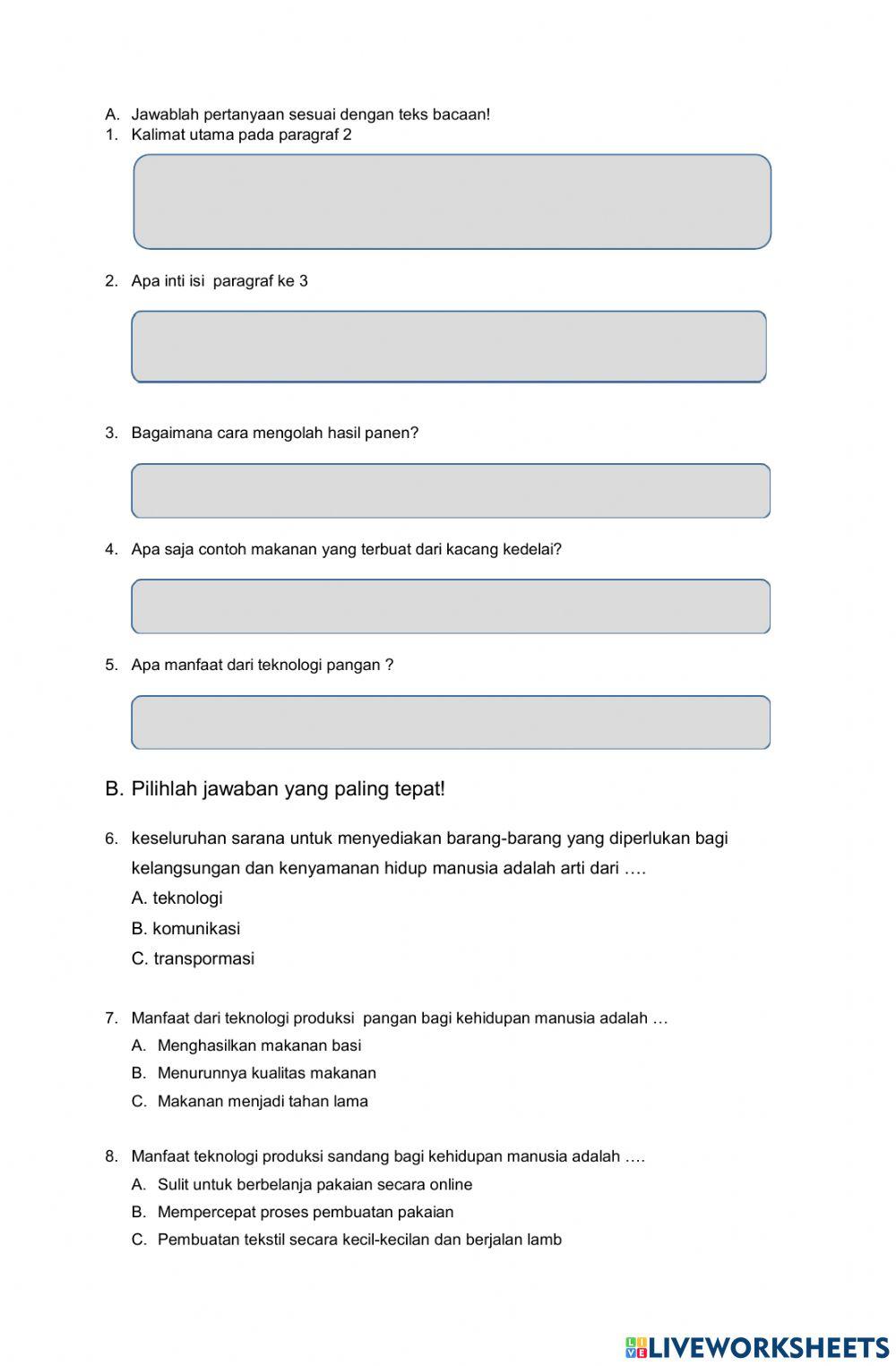 PAT Bahasa Indonesia