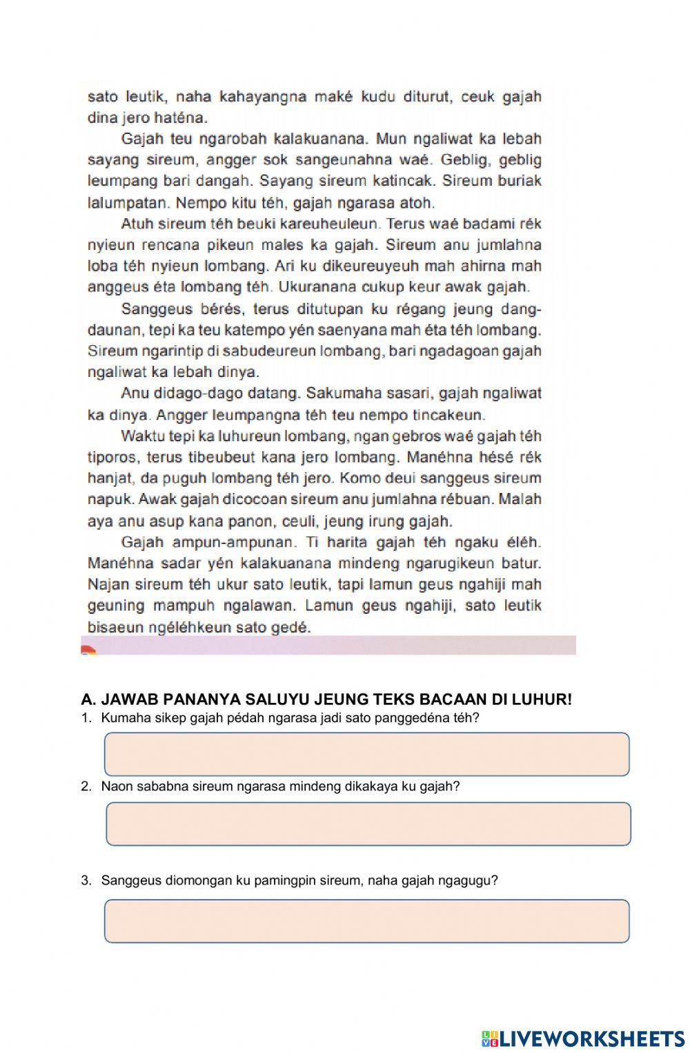 PAT Bahasa Sunda