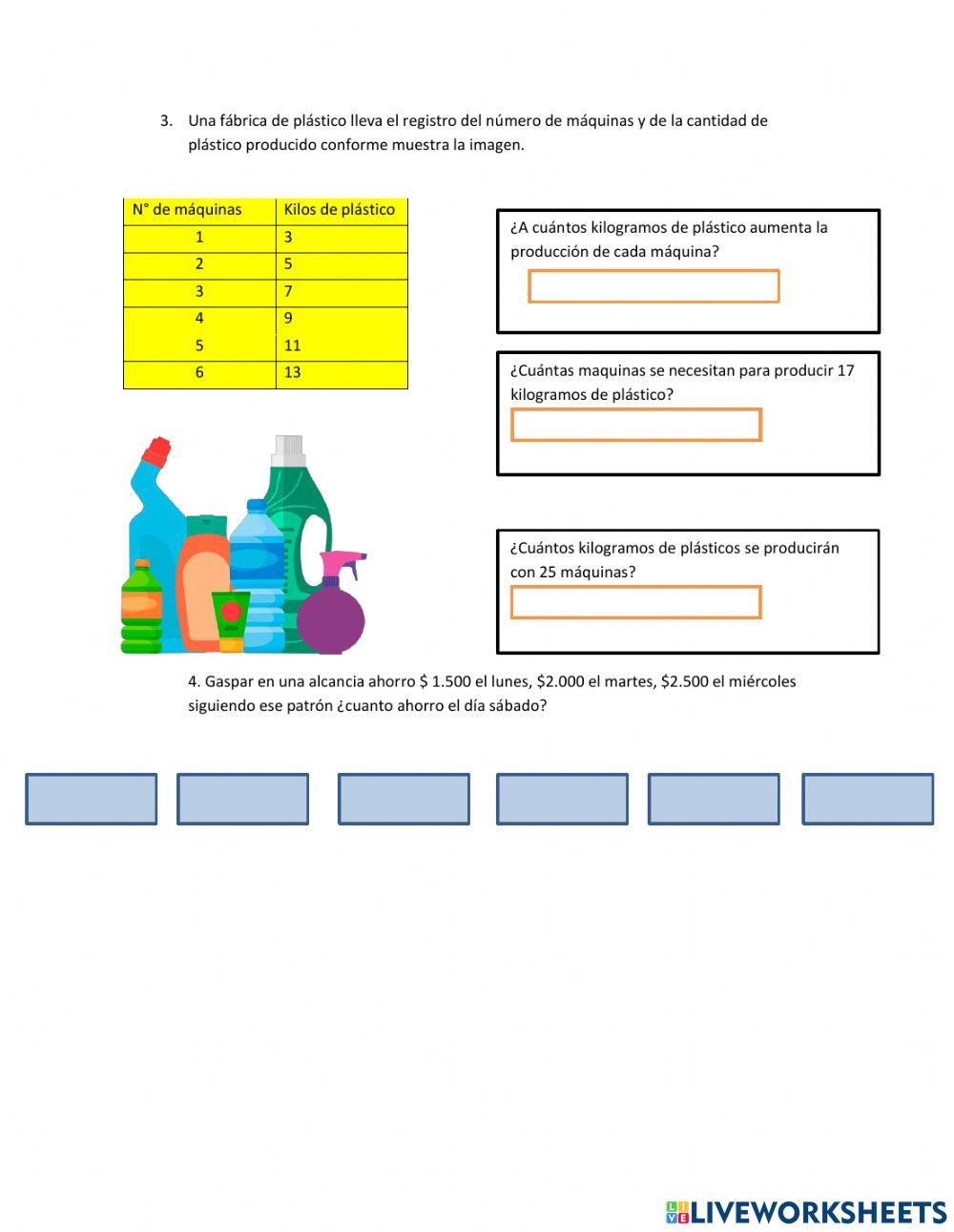 Patrones y secuencias