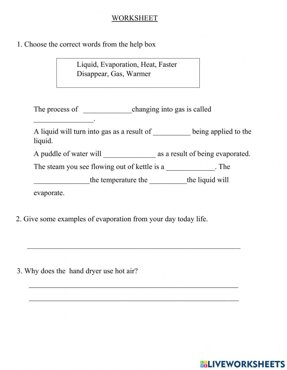 1017378 | Grade 4 Science | GR4 | LiveWorksheets