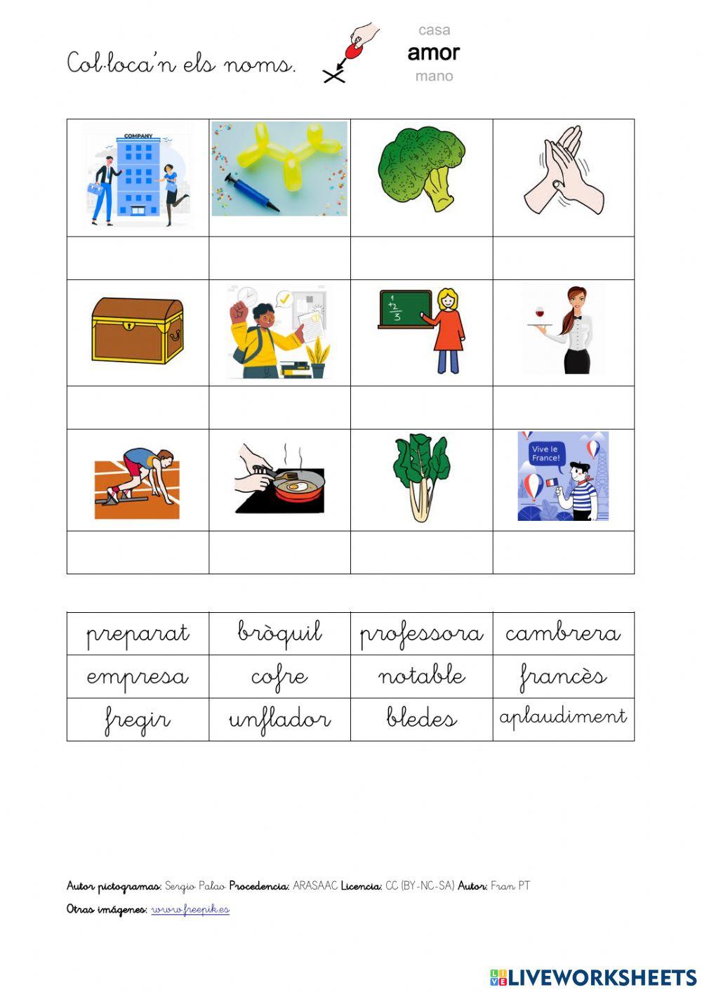 Paraules amb travades 1.