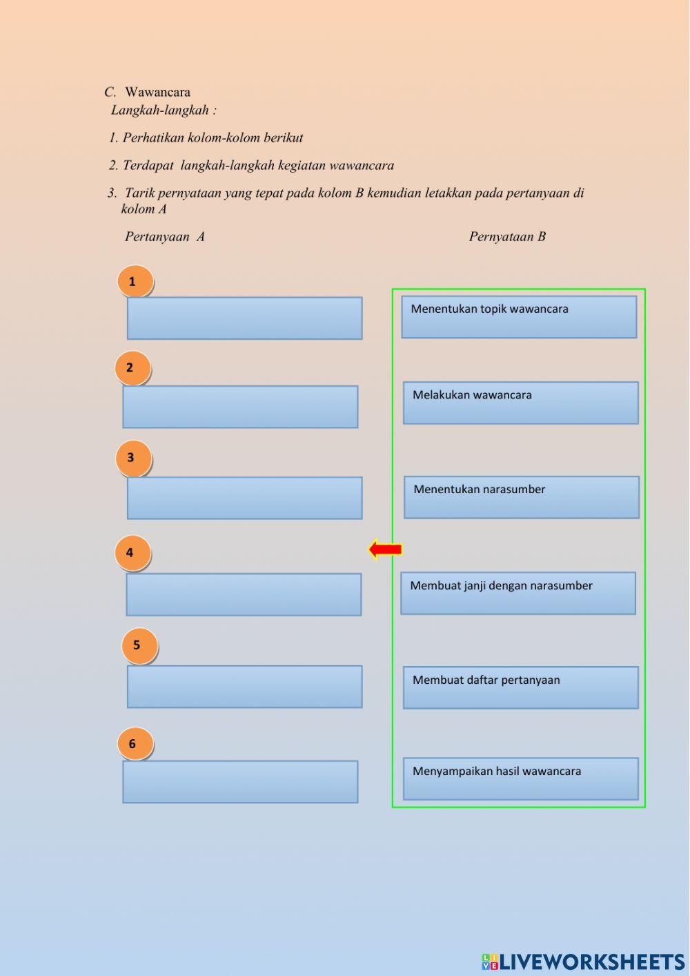 LKPD Sumber energi, Perubahan bentuk energi, dan Wawancara