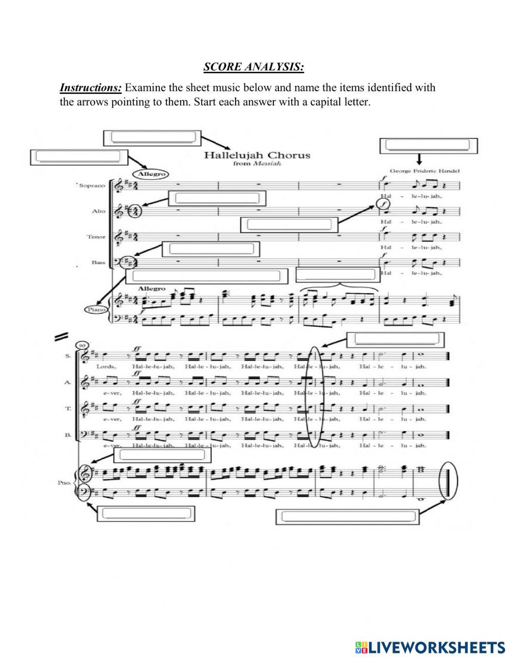 Score Analysis Online Exercise For Live Worksheets Score Analysis Online Exercise For Live Worksheets