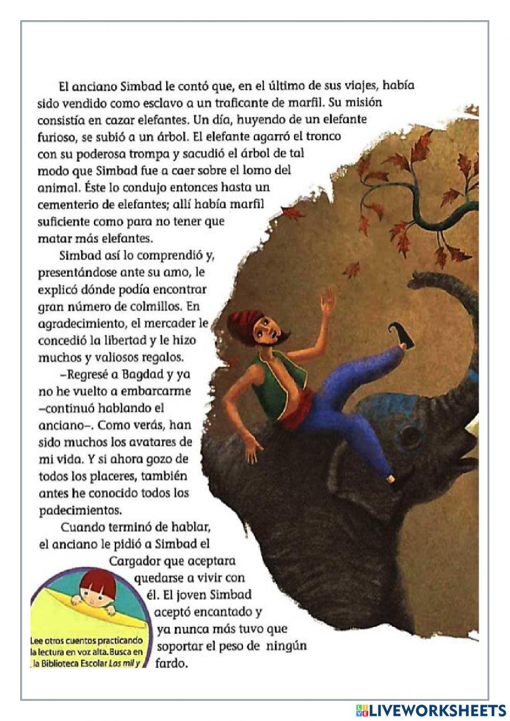 Cuento: Simbad el marijno