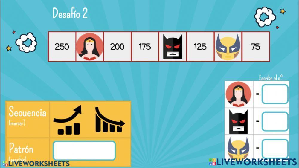 Desafío razonamiento matemático