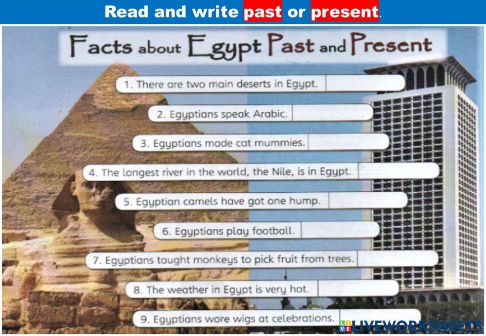 Get Smart Plus 4 : Module 3 : Facts about Egypt Past and Present.