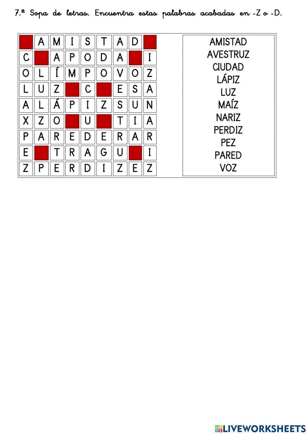 Comprensión Lectora 3º EP 18.- descripción OBJETO, palabras COMPUESTAS