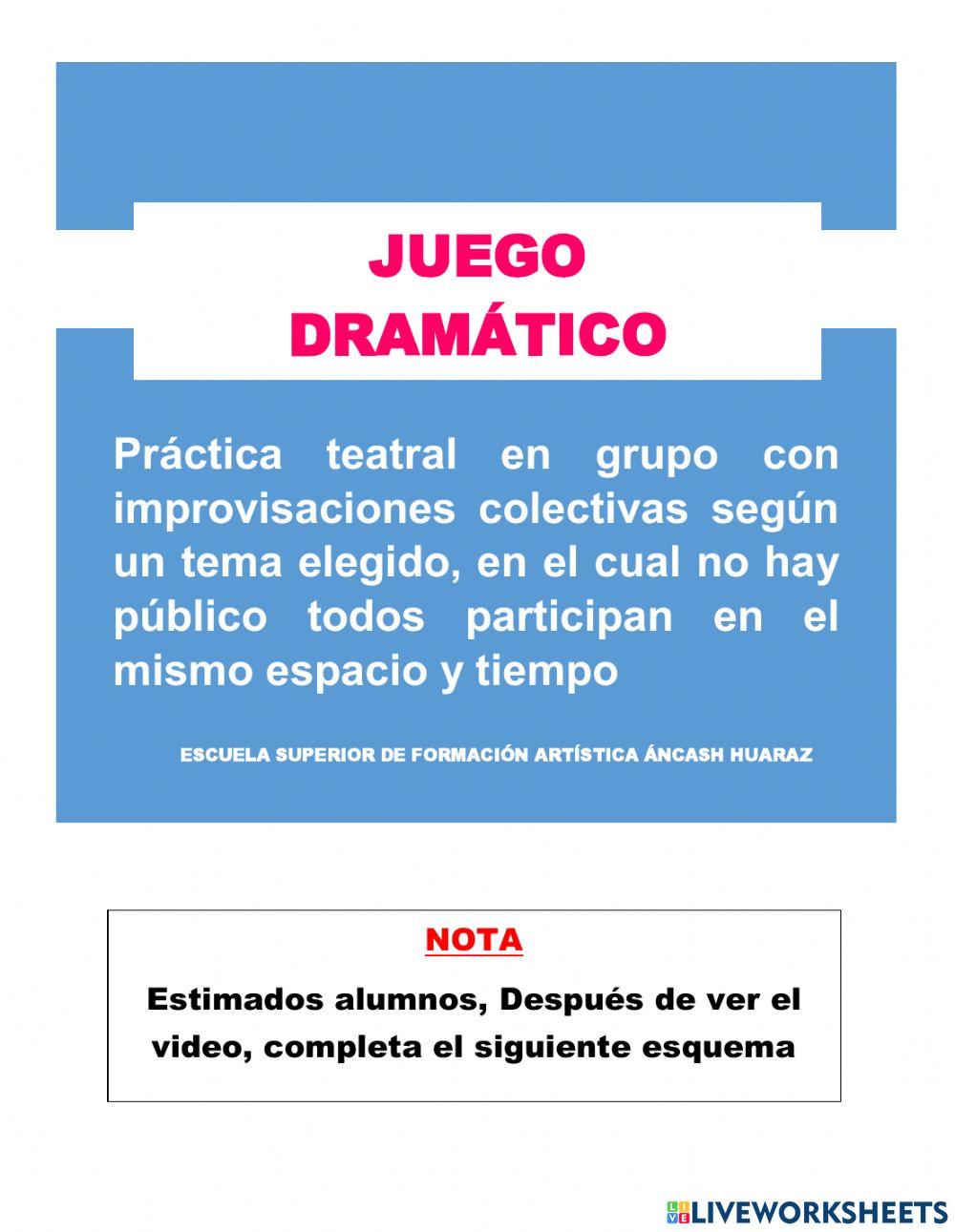 Juegos dramáticos
