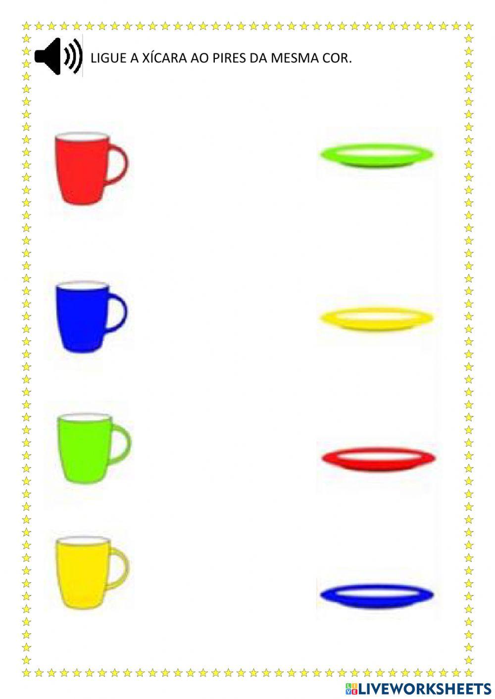 Cor, forma, números