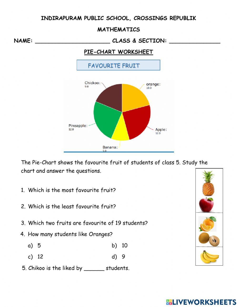 1018675 Data Handling VandnaSingh LiveWorksheets 1018675 Data Handling VandnaSingh LiveWorksheets
