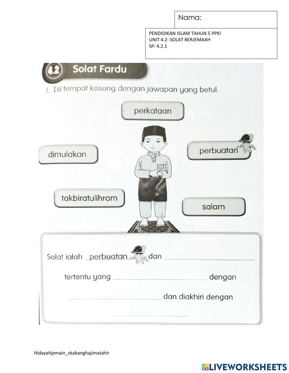 Pengertian solat PPKI Thn 5