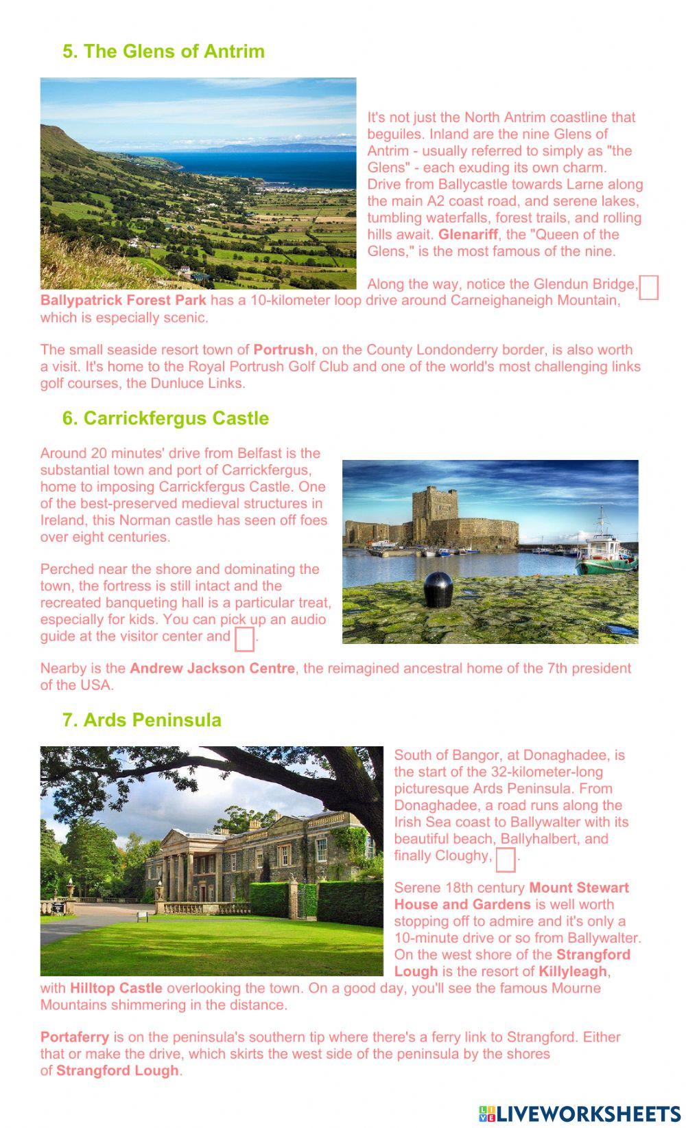 10 Top-Rated Tourist Attractions  in Northern Ireland