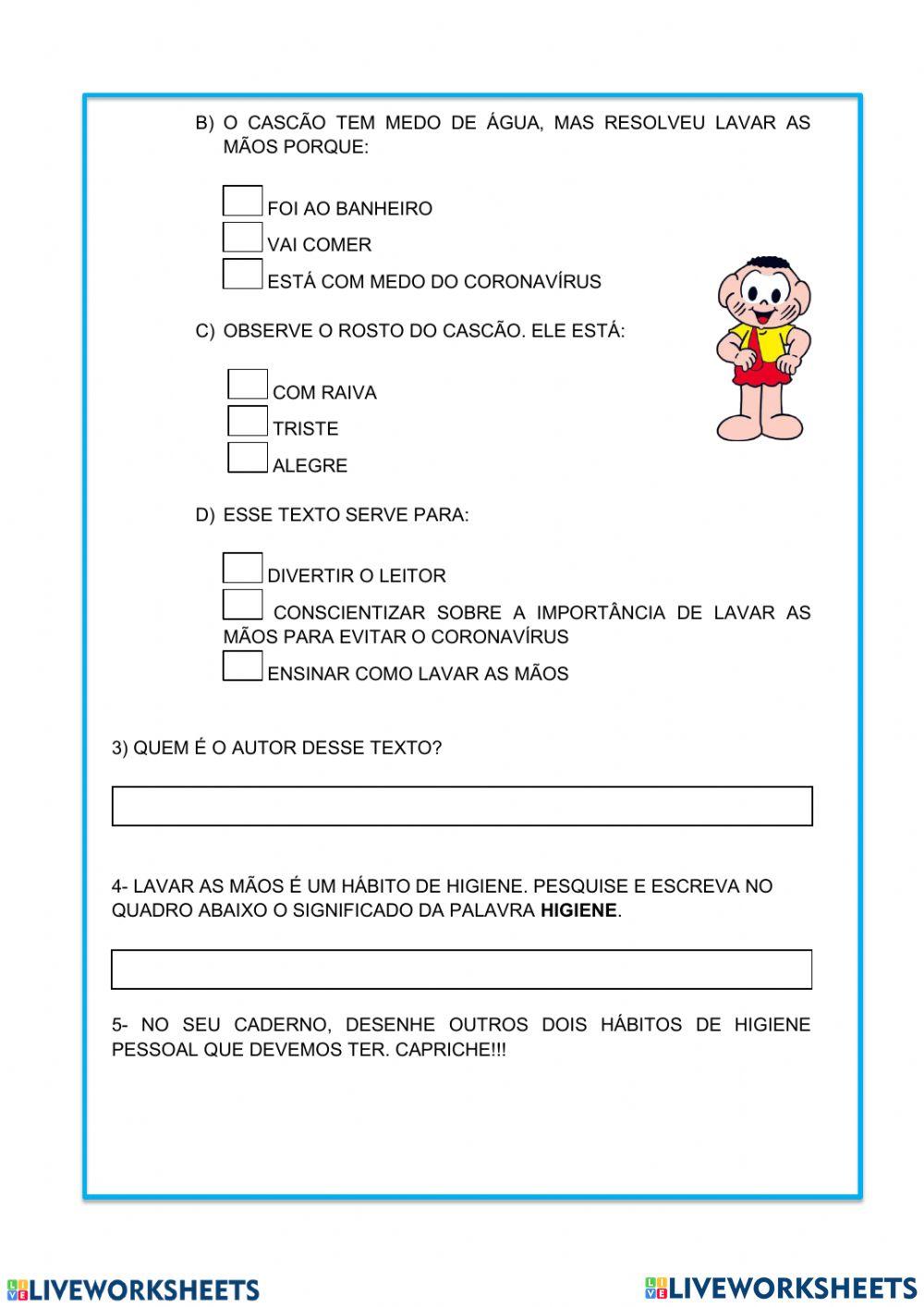 Leitura e interpretação