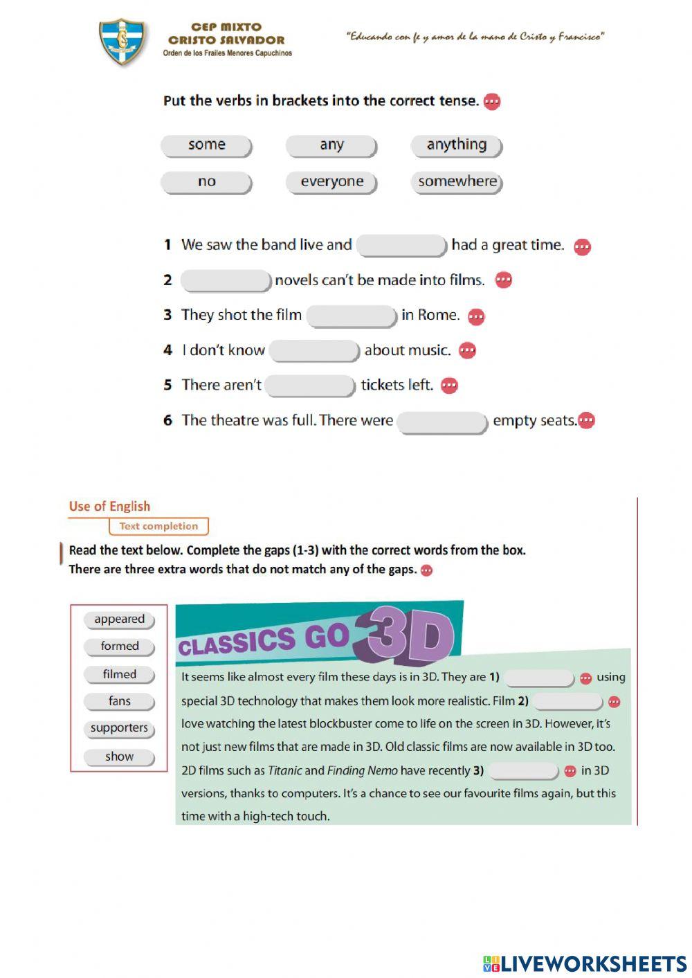 Reading REMEDIAL TEST