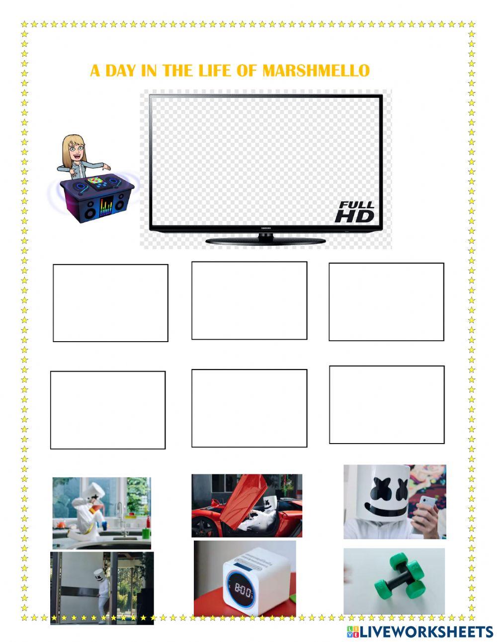 A day in the live of Marshmello