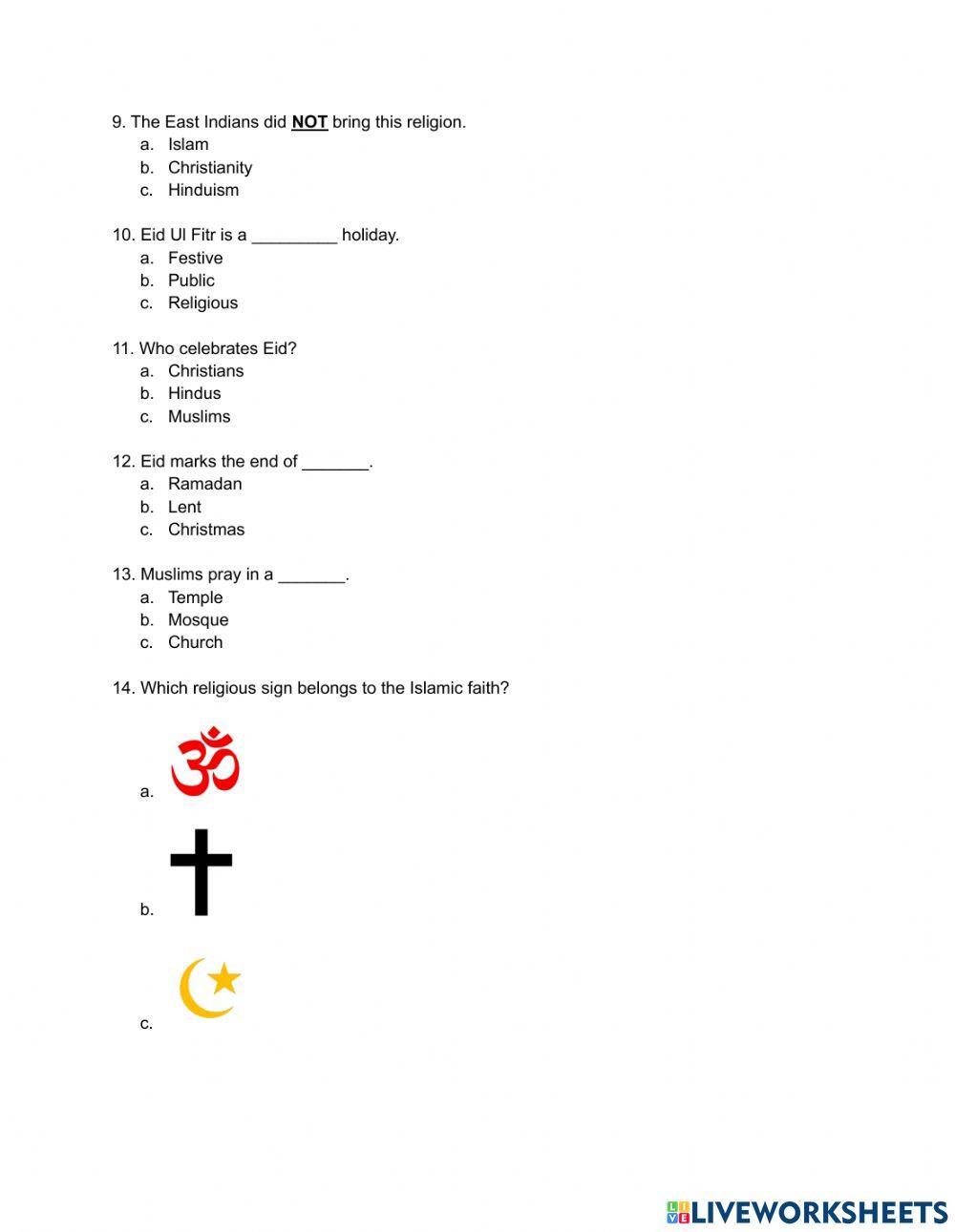 Social Studies Assessment