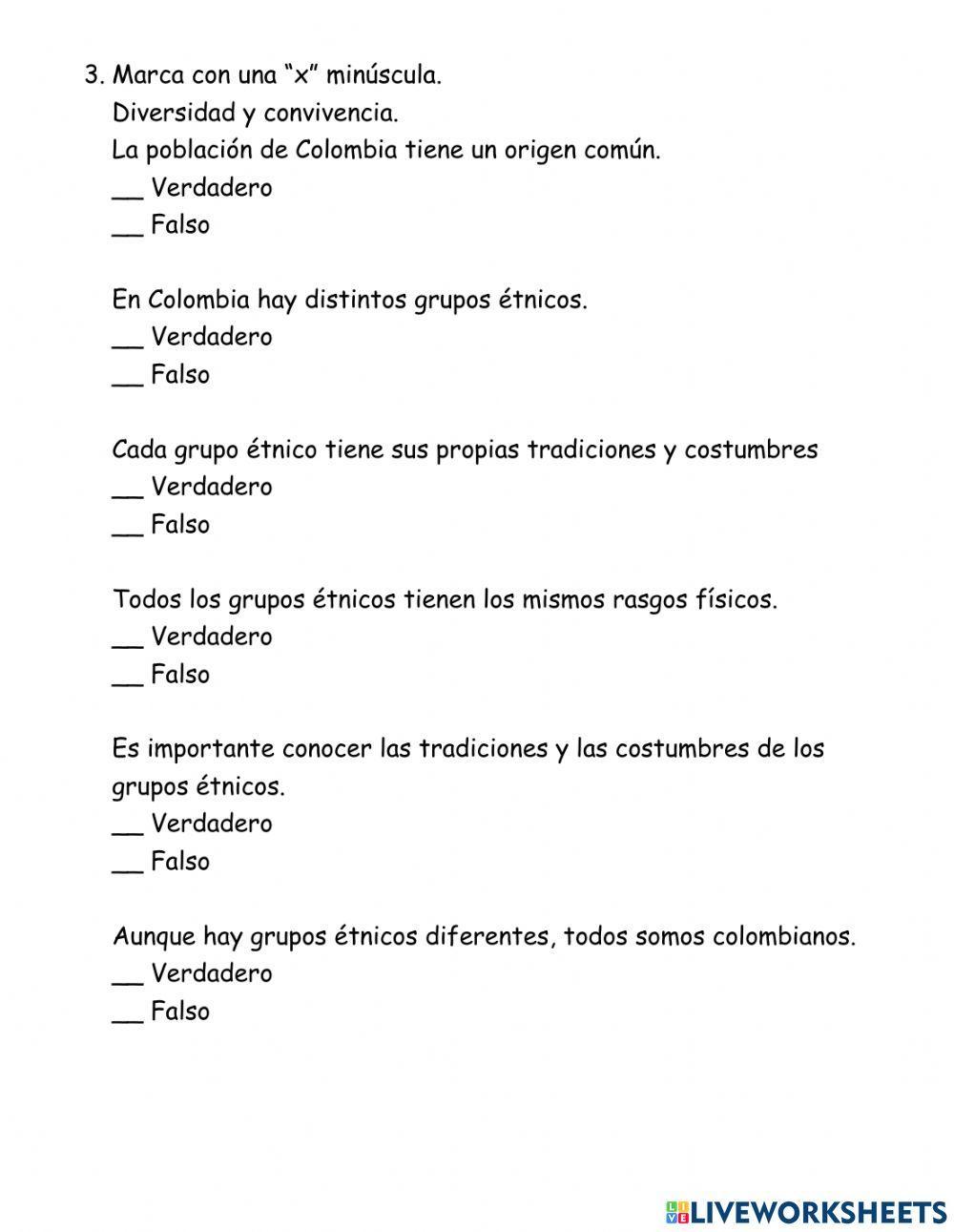 La Diversidad en Colombia