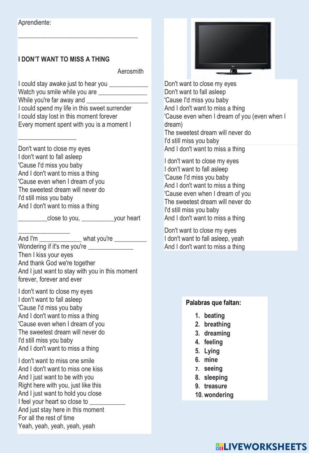 Ejercicio terminación ING