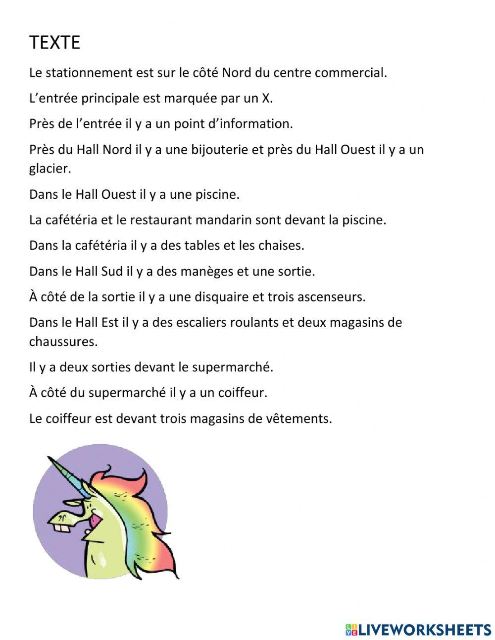 Les prépositions de lieu