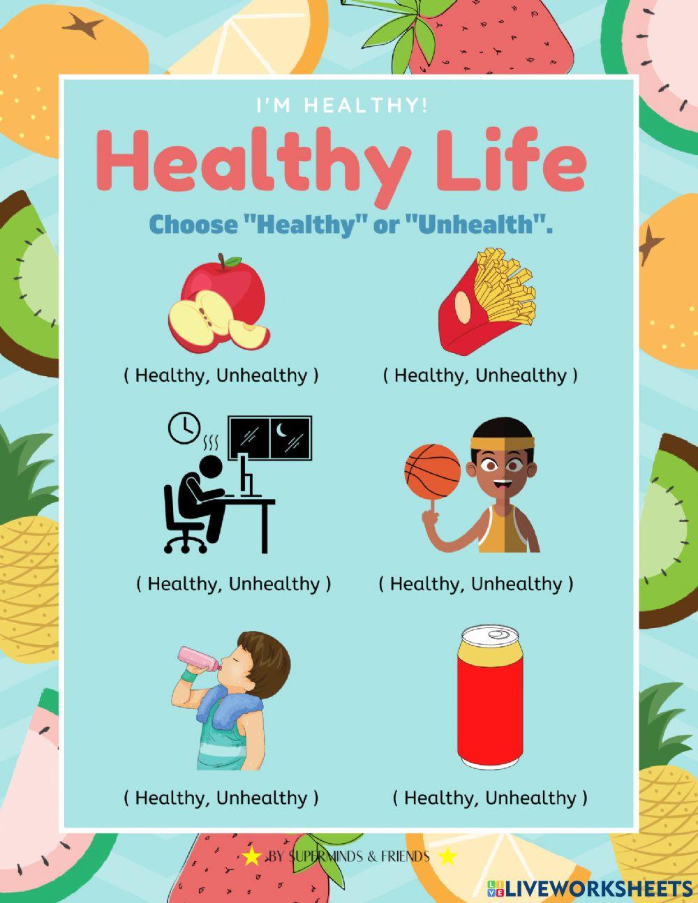I'm Healthy! Healthy Life For Kids.