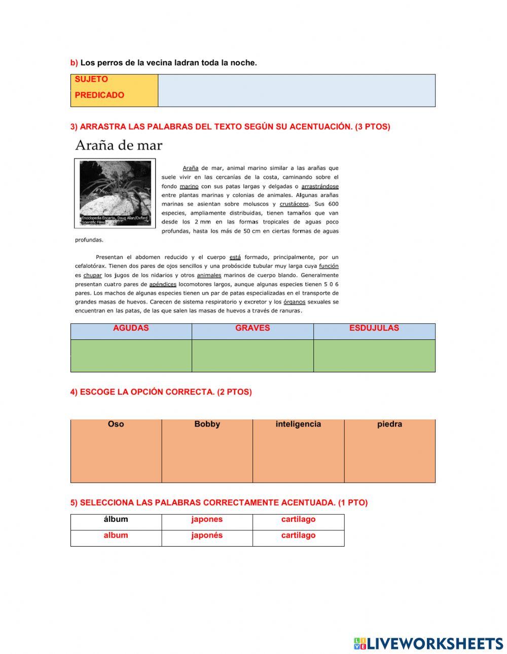 Prueba de diagnóstico